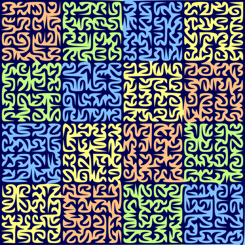 Enigma do labirinto de fractal